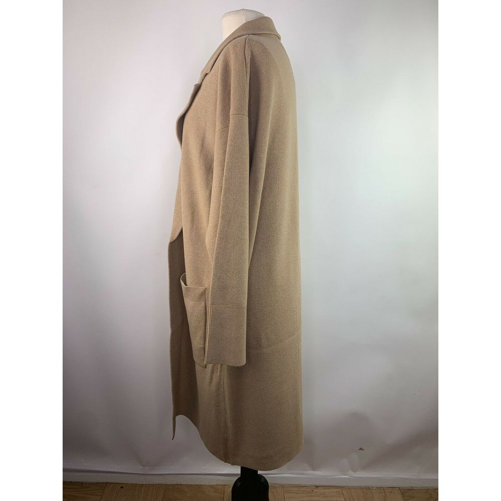 J Crew Ella  Heather Khaki  Long Sweater - Picture 5 of 7